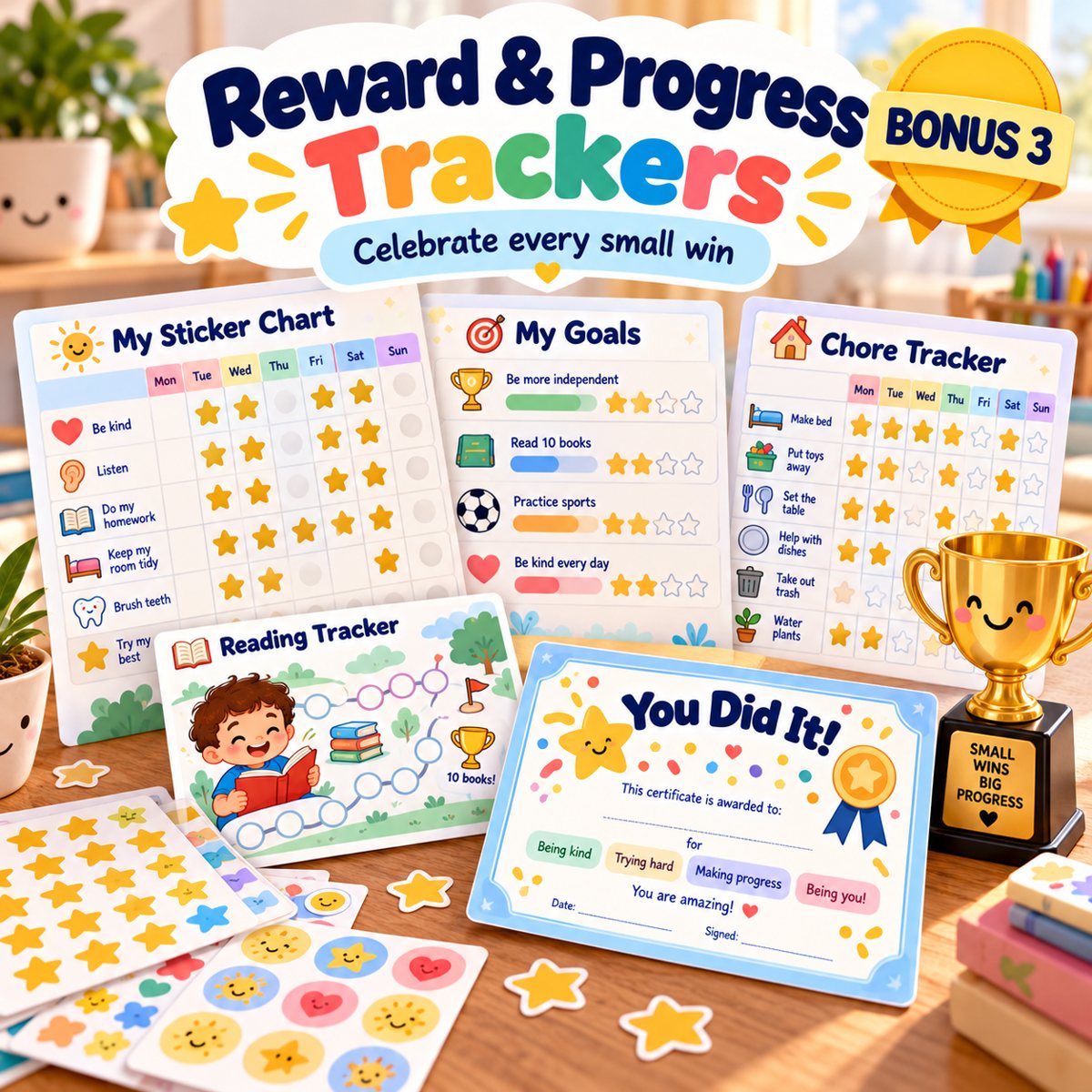Reward & Progress Trackers