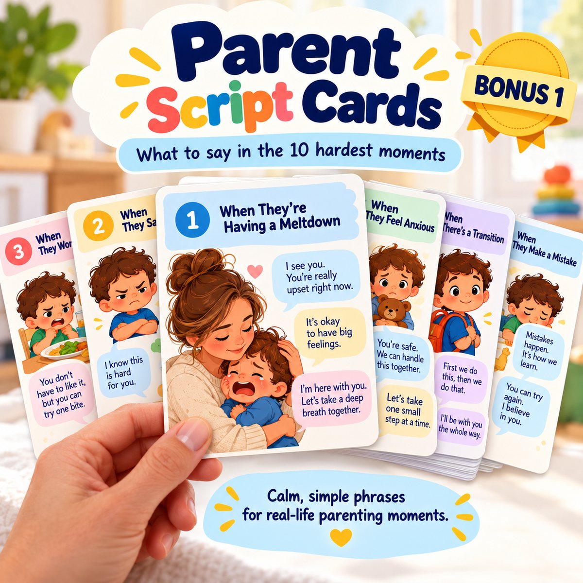 Parent Script Cards